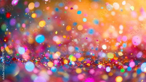 abstract background with bokeh