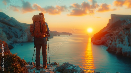Scenic landmark through a photographer’s lens