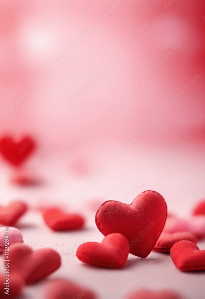 Valentines day background banner abstract blurred background Valentines day background banner abstract blurred background