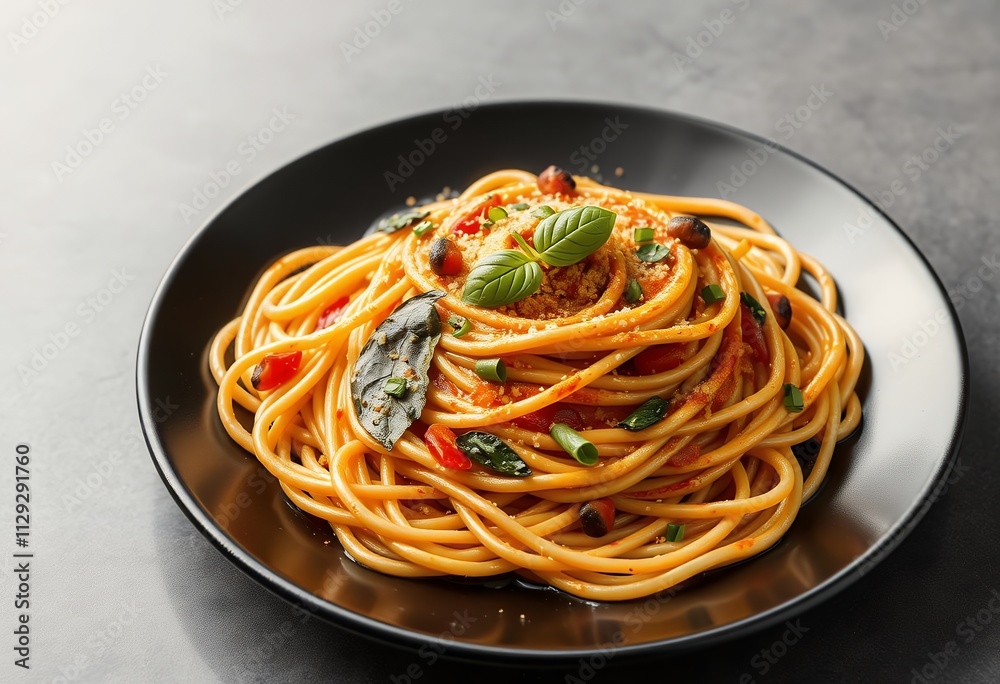 Delicious Spaghetti with Tomato Sauce Basil and Parmesan Delicious Spaghetti with Tomato Sauce Basil and Parmesan