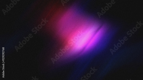 Bright gradient visuals enhanced by refined glowing grain texture