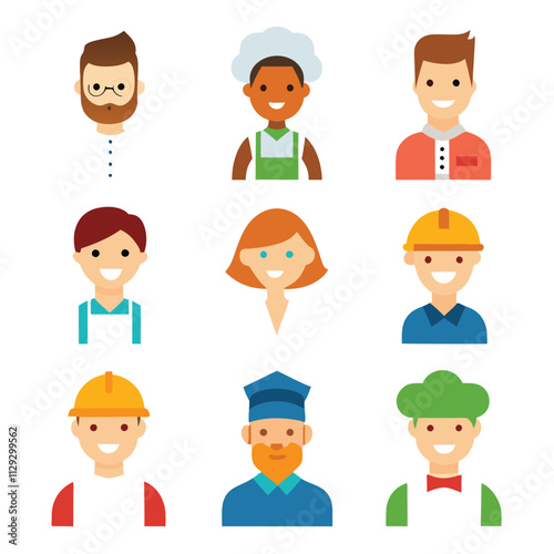 businesswoman, creativity, doctor, engineer, firefighter, glowing, hardhat, helmet, inspiration, manager, men, nurse, occupation, recruitment, secretary, soccer, teacher, women, working, businessman, 
