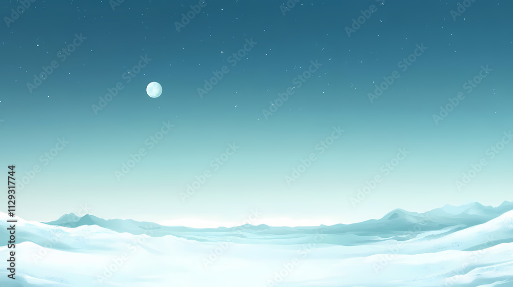Background of a clear sky with a soft gradient from blue to white at the horizon. Horizon. Illustration Background of a clear sky with a soft gradient from blue to white at the horizon. Horizon. Illustration