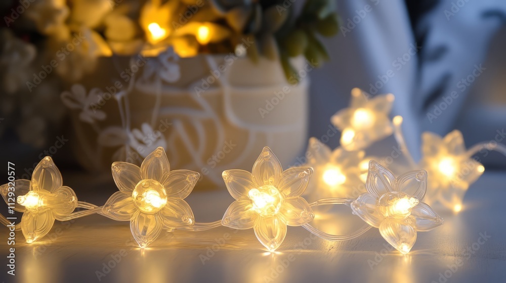 Glowing fairy light chains , Christmas Glowing fairy light chains , Christmas