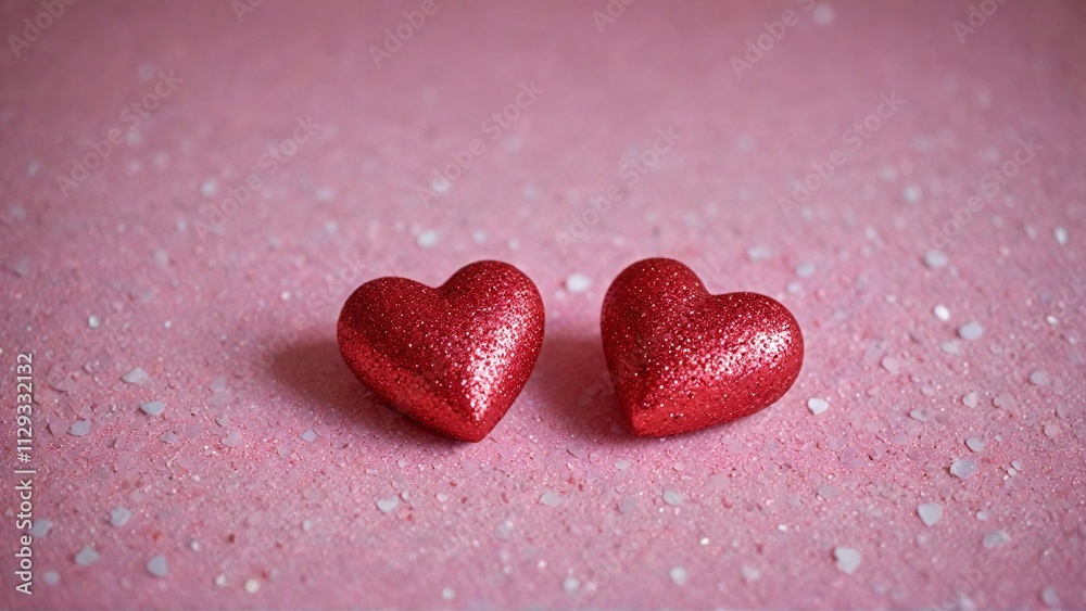 Heart Valentines Day Background with Sweet and Romantic colors background Heart Valentines Day Background with Sweet and Romantic colors background