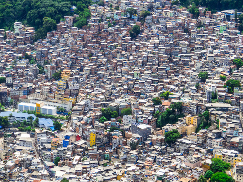 Rocinha favela, Rio de Janeiro, Brazil photo