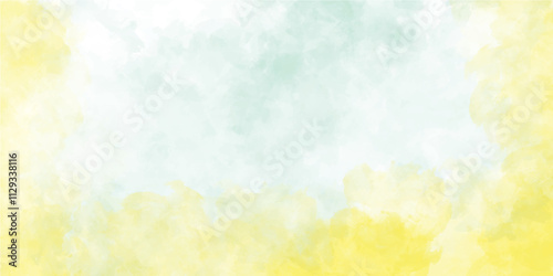 Colorful and bright watercolor background texture with grunge watercolor splashes, Abstract bright and shinny lovely soft color watercolor background, Beautiful and light color colorful background.
