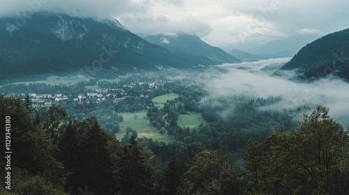 Garmisch Partenkirchen in Bavaria's scenic landscape.