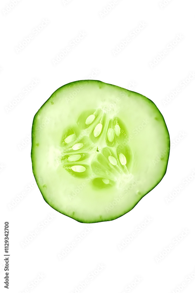 cucumber on a white cucumber on a white