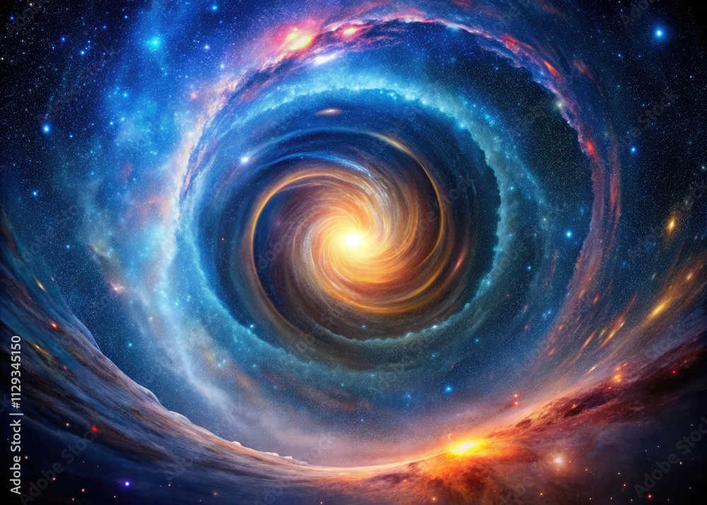 Cosmic swirl, minimalist galaxy. Cosmic swirl, minimalist galaxy.