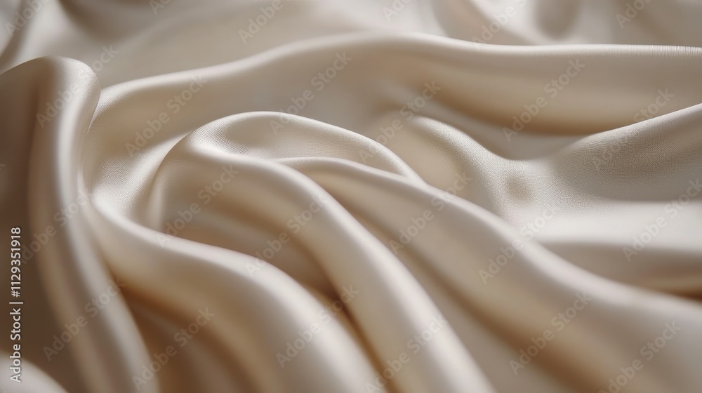 Fototapeta premium Soft silk textures in serene elegance