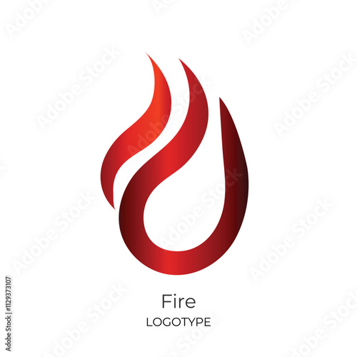 fire logo design template
