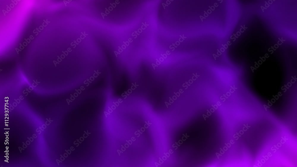 Animated background with violet waves
