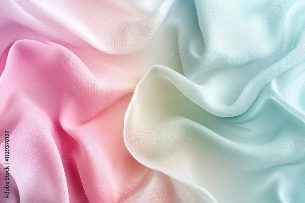 Obraz premium Soft Pastel Abstract Fabric Background