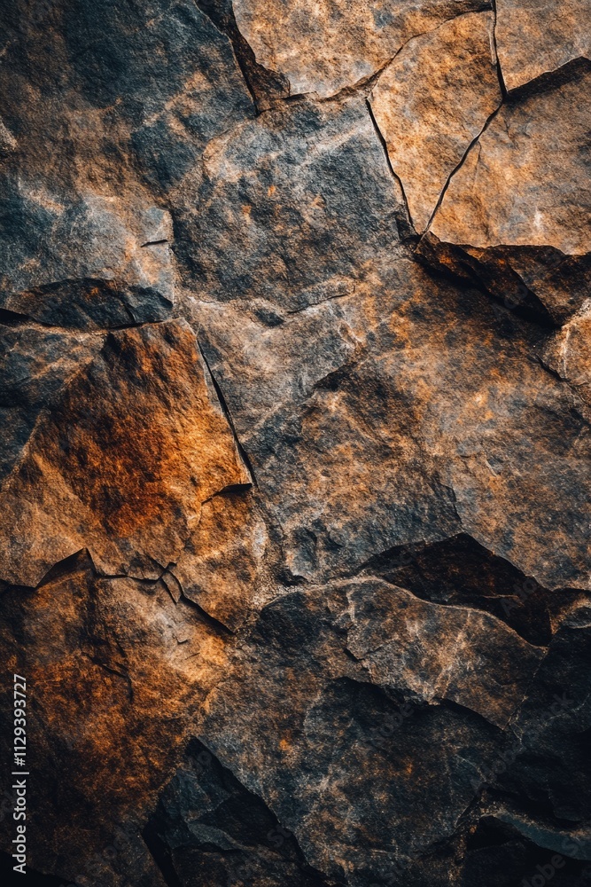 Rock wall close-up