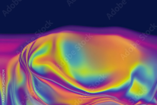 a colorful, abstract image of a wave photo