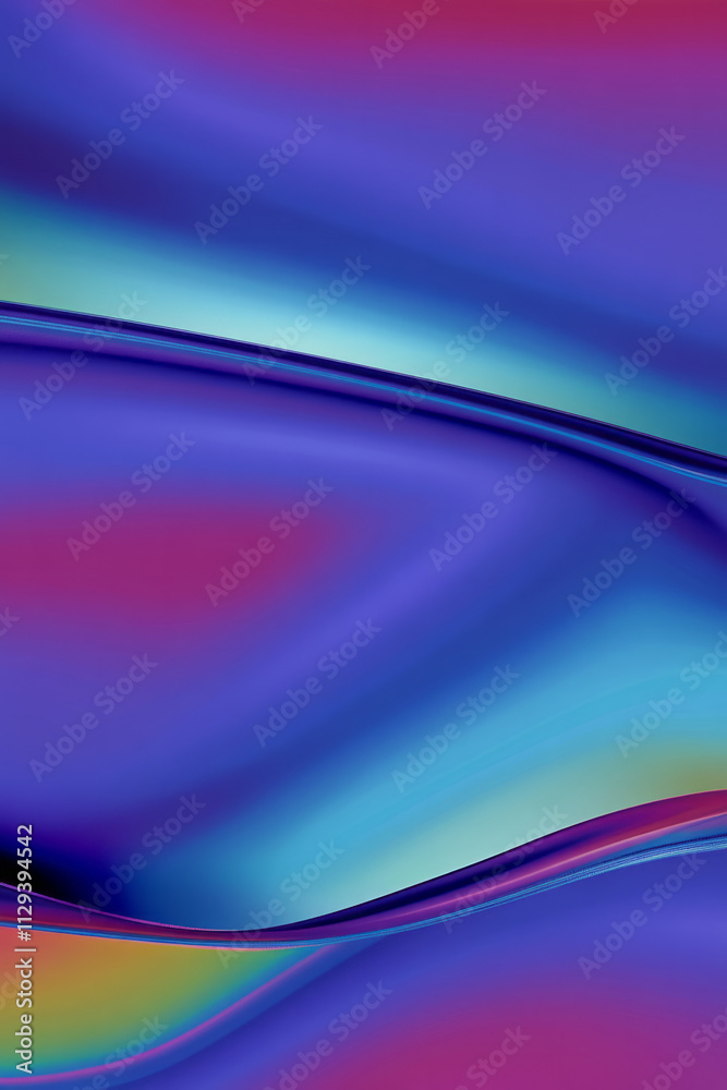 Obraz premium a colorful background with a wave of water