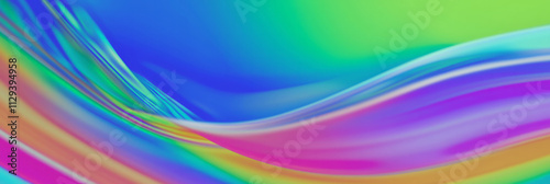 a colorful background with a wave pattern