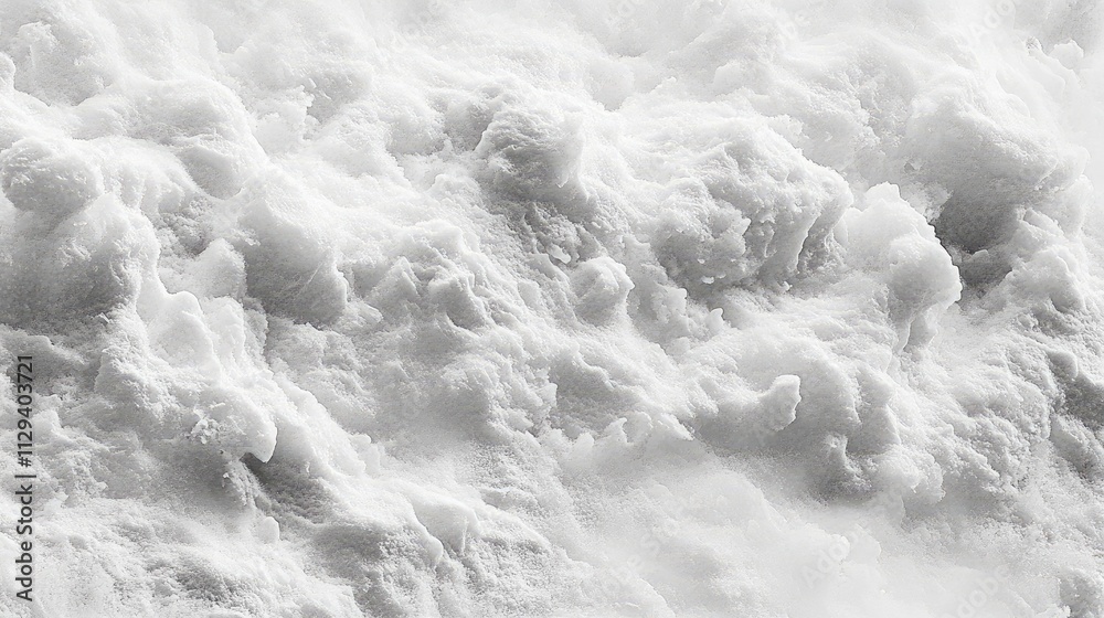 Snow texture formed from atmospheric water vapor crystallized into light white flakes covering the ground in a soft and serene layer Snow texture formed from atmospheric water vapor crystallized into light white flakes covering the ground in a soft and serene layer