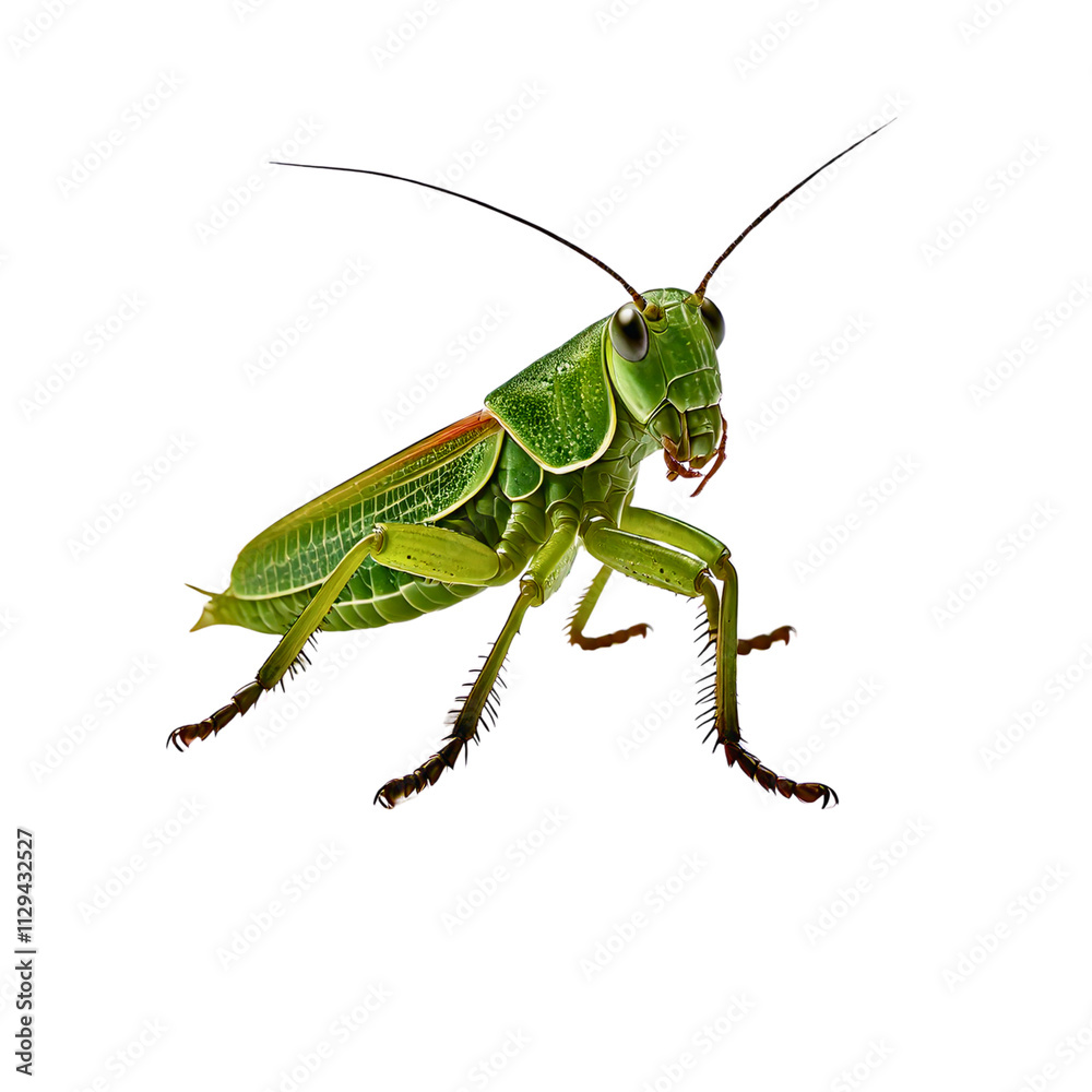 Intricate illustration of a green grasshopper with detailed features and textures. Intricate illustration of a green grasshopper with detailed features and textures.