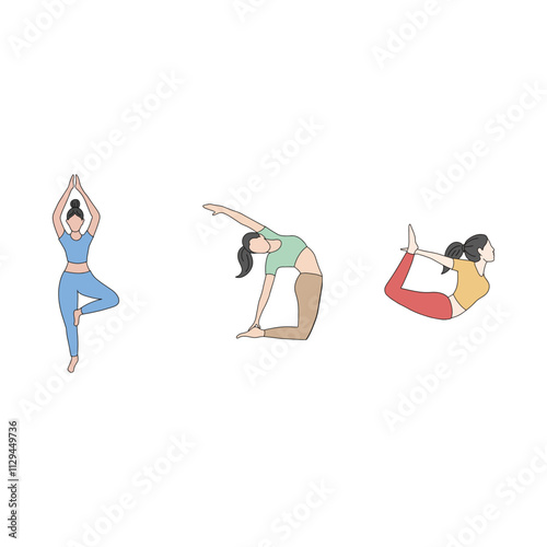 person doing yoga