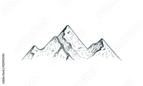 mountain landscape with mountains