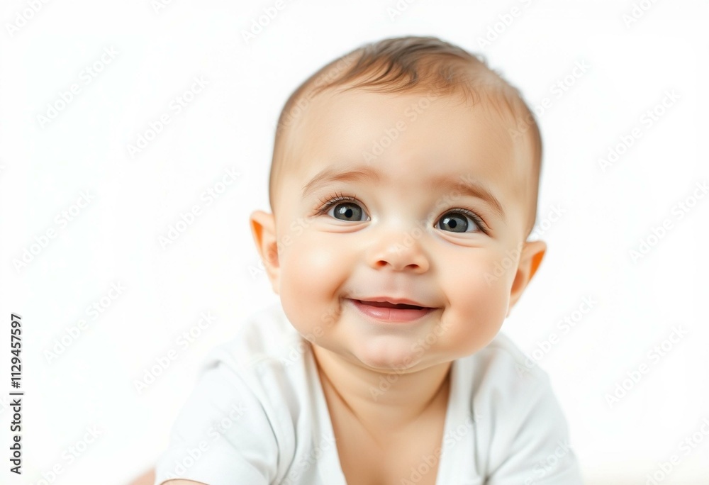 Photorealistic portrait of a cute baby Photorealistic portrait of a cute baby
