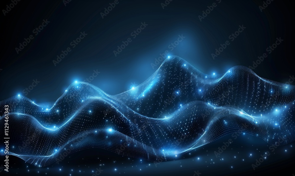 Intricate design illustrates the beauty of sound through flowing music notes and abstract waves, representing a fusion of art and music in a captivating digital style Intricate design illustrates the beauty of sound through flowing music notes and abstract waves, representing a fusion of art and music in a captivating digital style