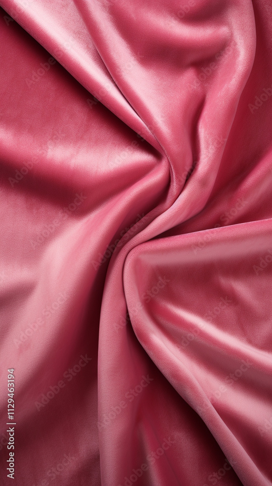 Obraz premium ピンクの布の背景 Generated image