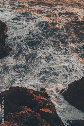 waves in nazare photo