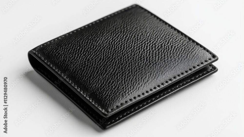Elegant Black Leather Wallet: Premium Craftsmanship and Minimalist Design Elegant Black Leather Wallet: Premium Craftsmanship and Minimalist Design