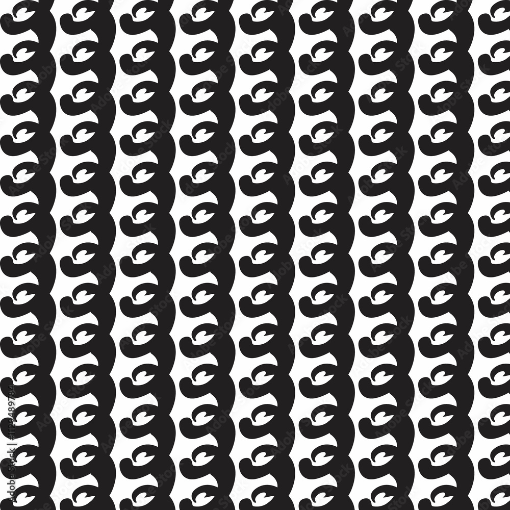 black and white geometric seamless pattern design (background) black and white geometric seamless pattern design (background)