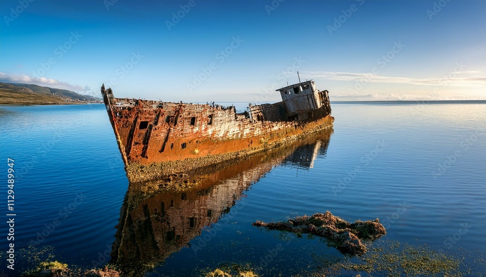 old boat on the shore of the river old boat on the shore of the river