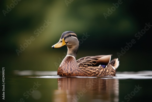 playful ducks, joyful ducks waddle around a sparkling pond, quacking happily as they dive into the water for a swim