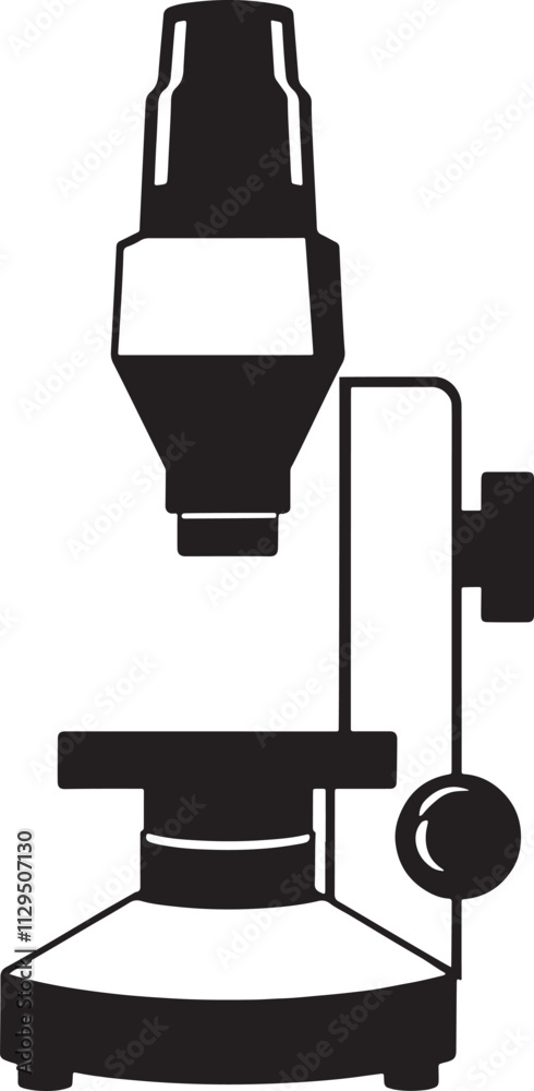 Silhouette Spectrometer Black and White Vector Illustration (Version: 03) Silhouette Spectrometer Black and White Vector Illustration (Version: 03)