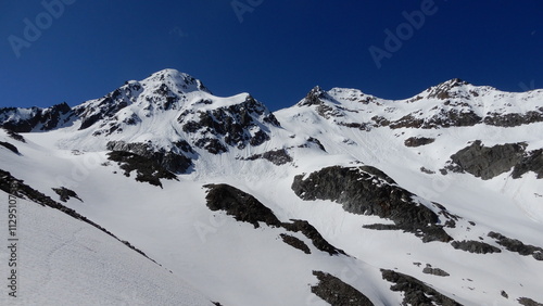 Kleinschober 3119m links und Hochschober 3242m rechts  photo