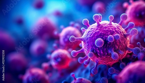 bacteria under microscope