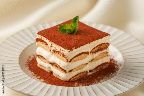 Tiramisu: Layers of cocoa powder, creamy mascarpone, and ladyfingers create a decadent dessert experience. The perfect finish to any meal. 