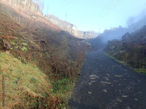 beautiful nature of bohemian switzerland national park photo