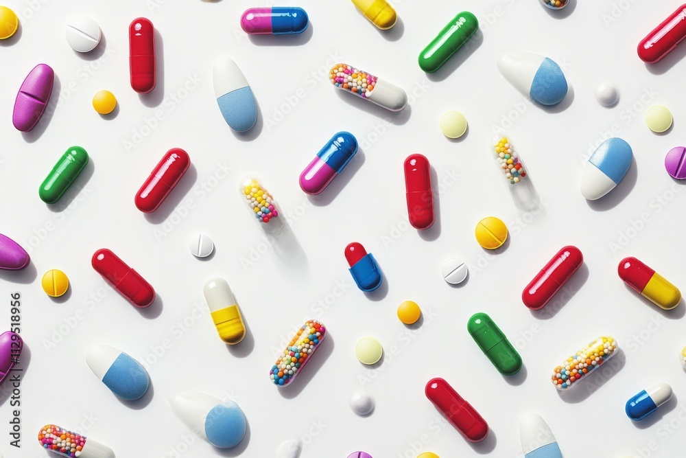 Vibrant Medicine Pattern Design Vibrant Medicine Pattern Design