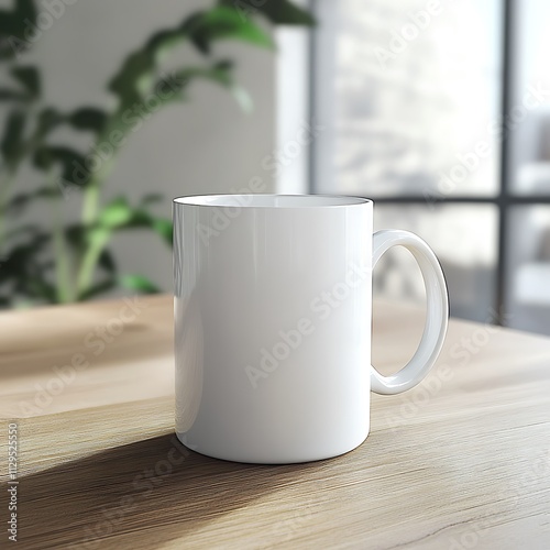 Lightweight Matte Finish Mug Mockup for Everyday Branding