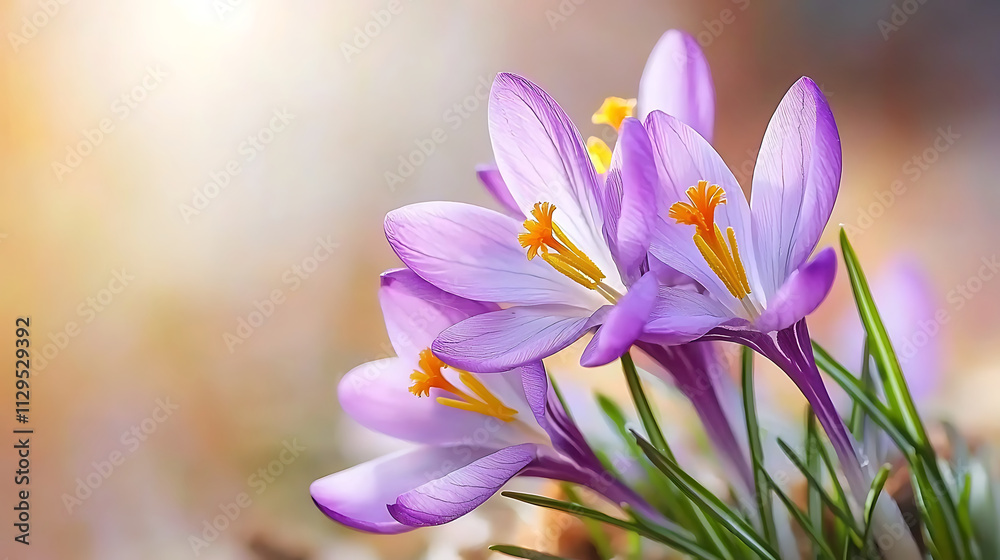 dreamy macro photograph of violet crocus flowers with vibrant petals and delicate details, showcasing nature beauty dreamy macro photograph of violet crocus flowers with vibrant petals and delicate details, showcasing nature beauty