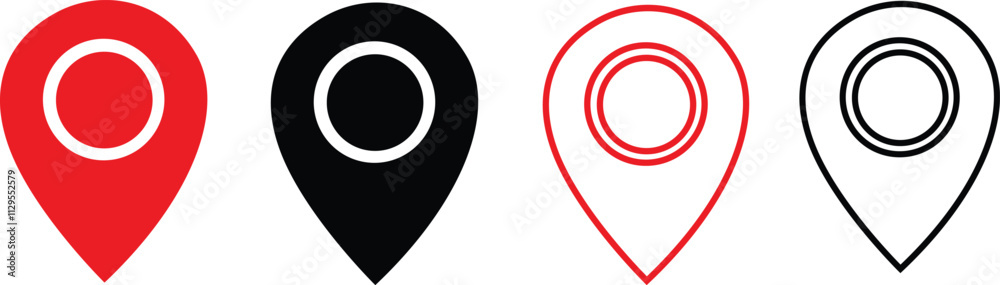 Creative Location Marker Designs for Maps and Navigation Creative Location Marker Designs for Maps and Navigation
