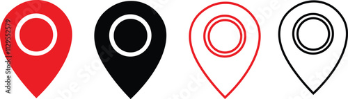 Creative Location Marker Designs for Maps and Navigation