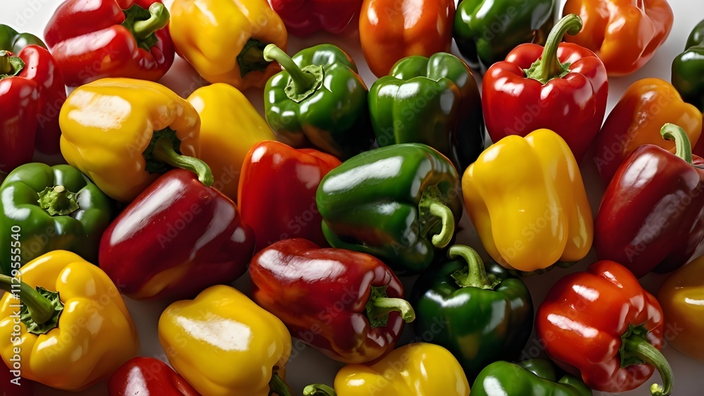 red and yellow peppers red and yellow peppers