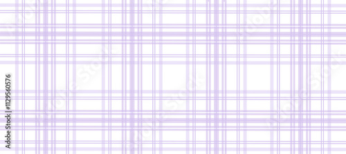 Violet and white plaid fabric texture background