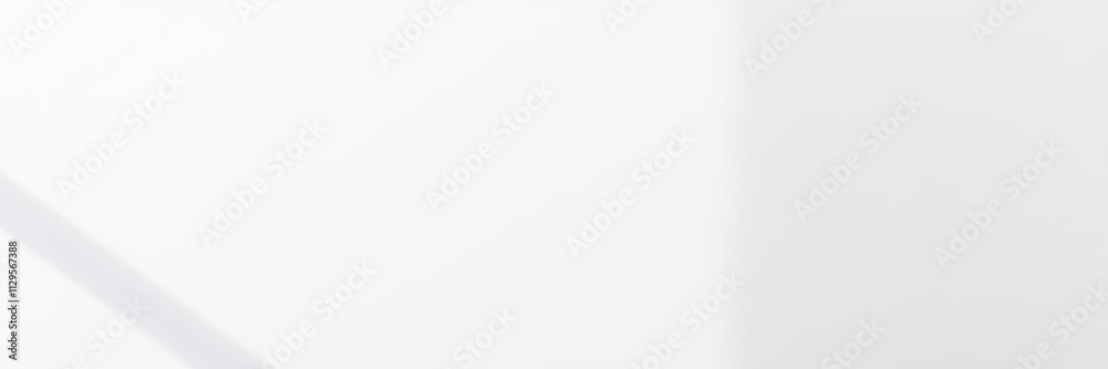 Obraz premium A high-quality isolated flyer mockup on a white background with shadow, realistic, shadow, mockup