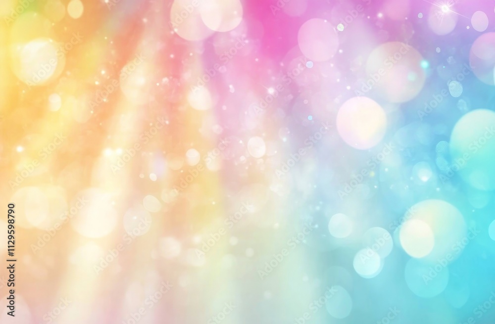 Soft Pastel Abstract Background with Blurred Bokeh Effect Soft Pastel Abstract Background with Blurred Bokeh Effect