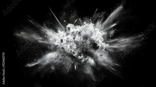 VFX Fire Explosion with Smoke and Particles.