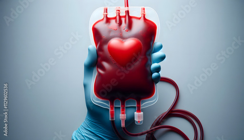 Packed Blood Ready for Donation
